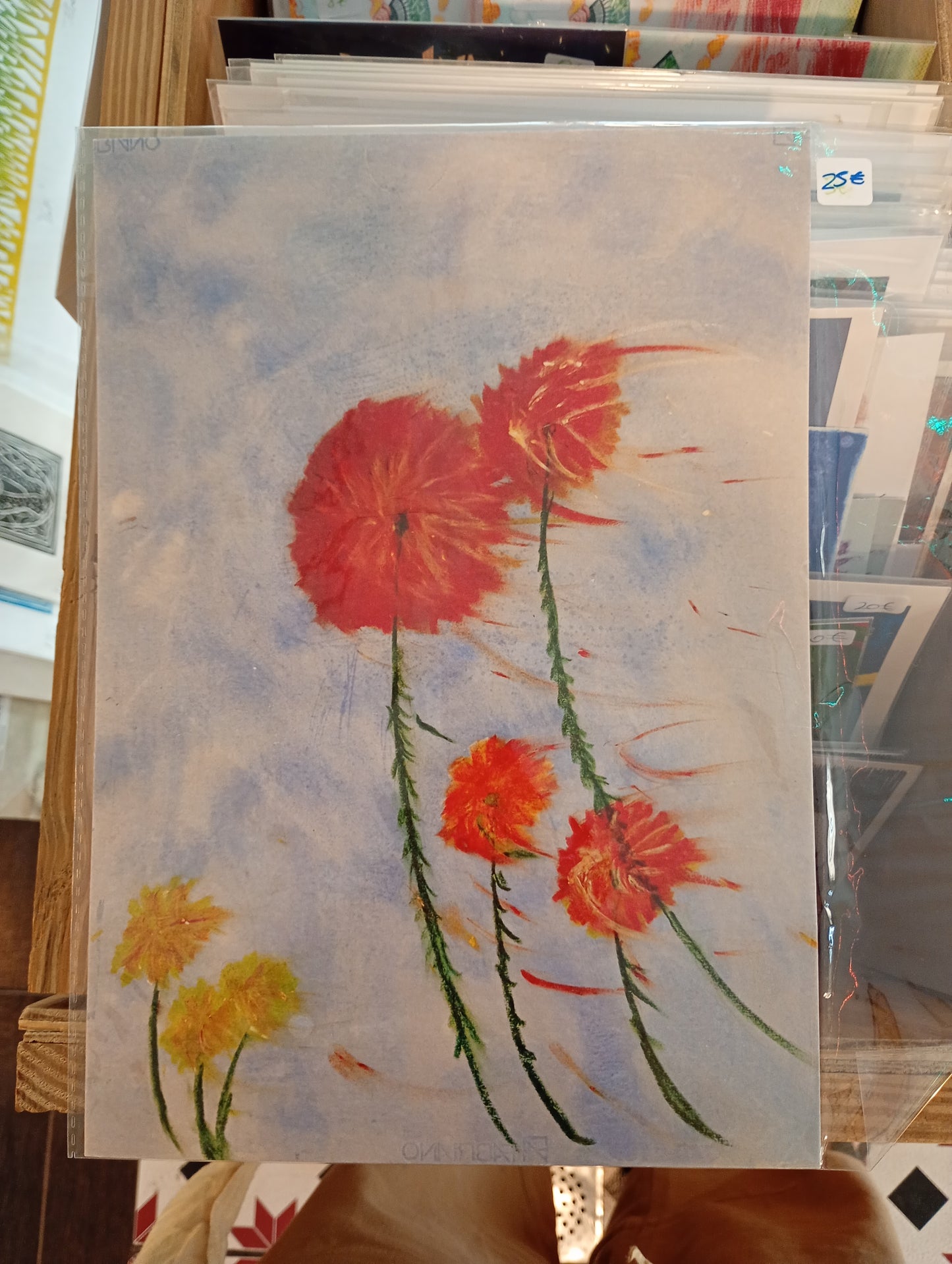 PEPE 0.3. - Print flor roja