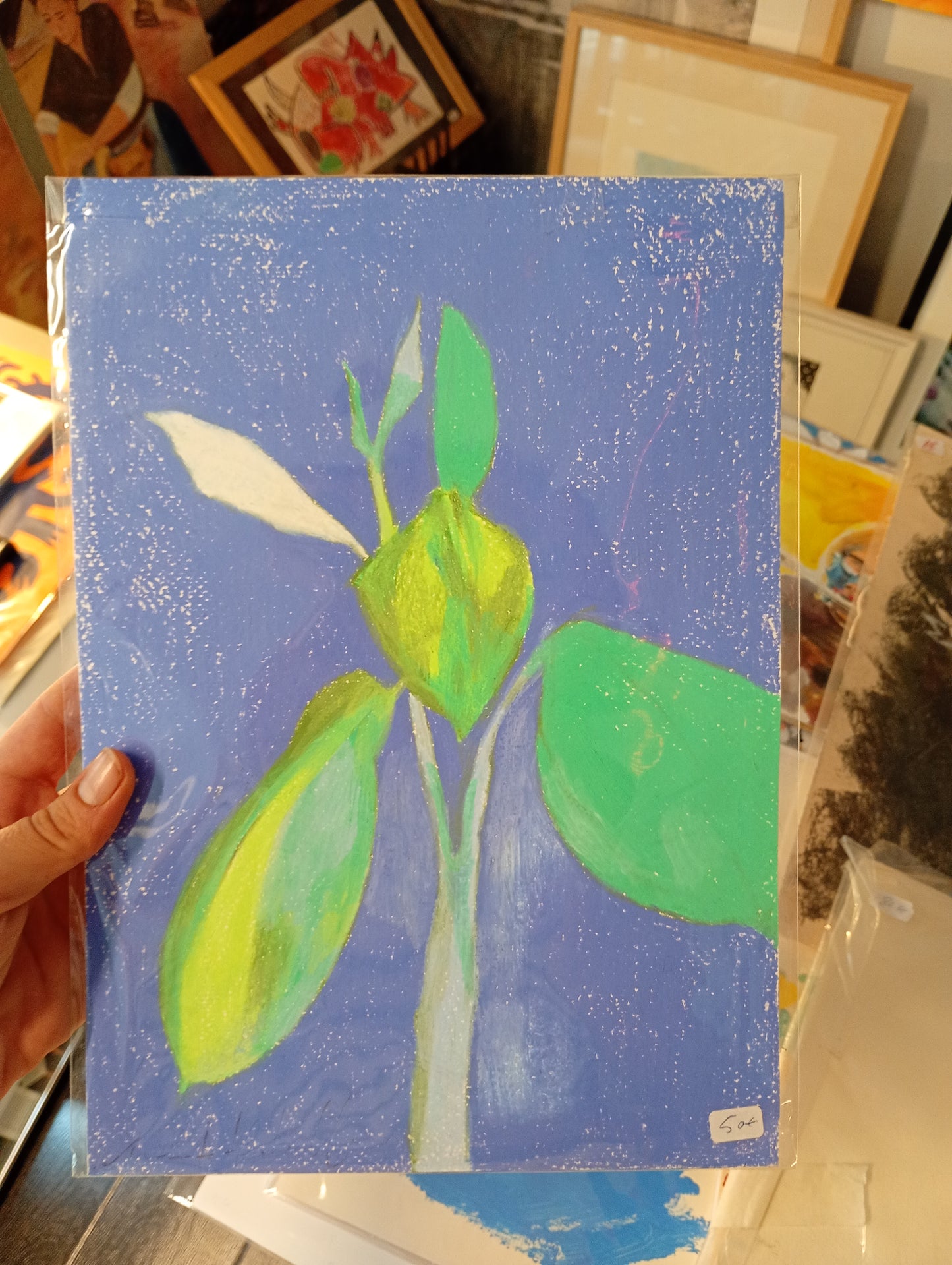 MARTA HERBALLÁN - Azul y verde