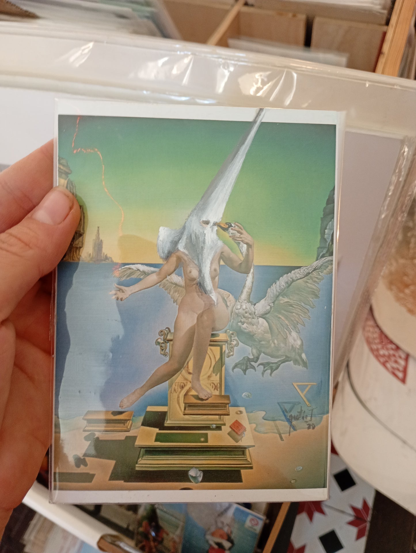 AGUSTÍN ISRAEL - Original penitente cisne