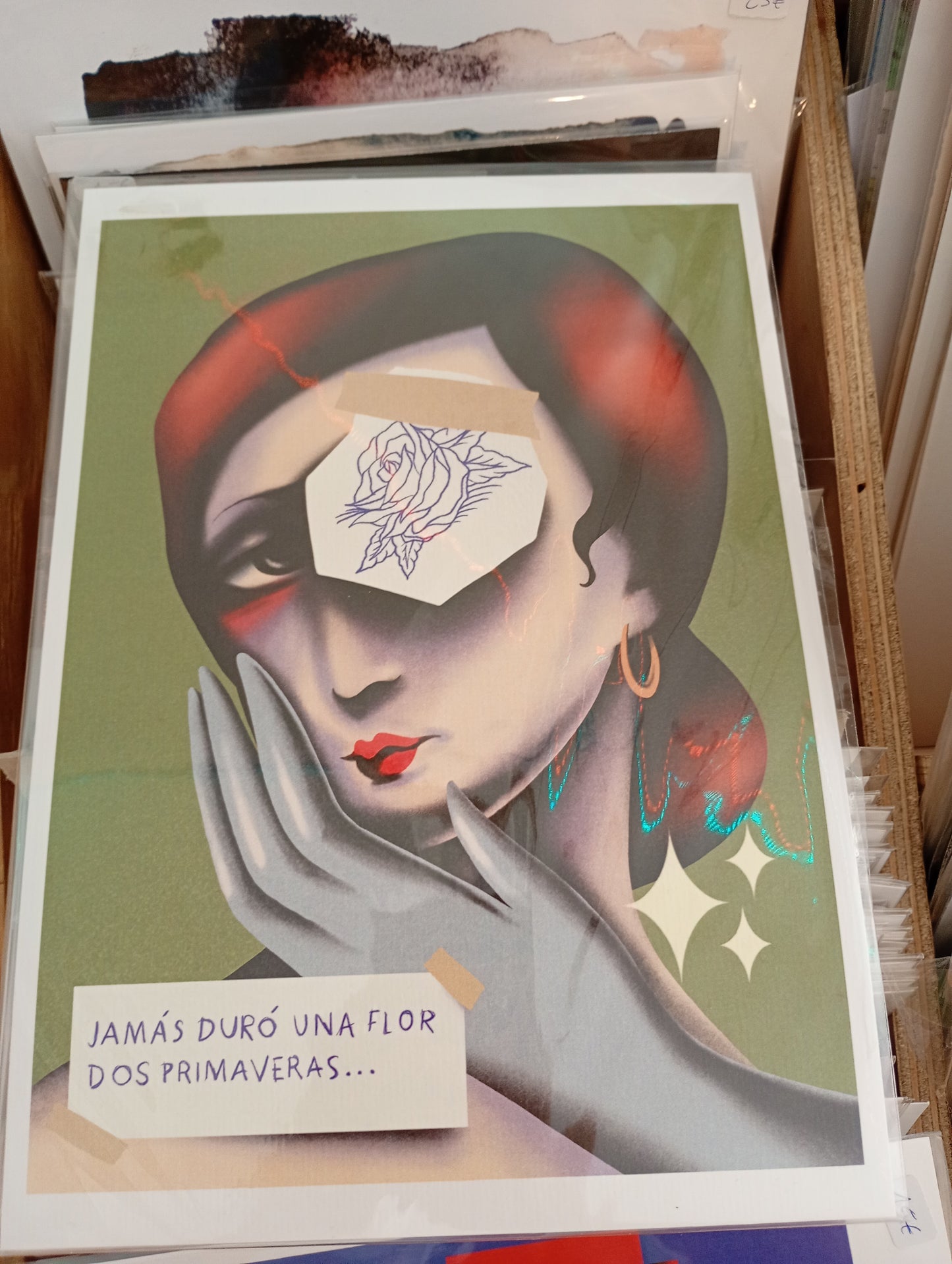 MARTA ARAUJO - Print Jamás duró una flor...