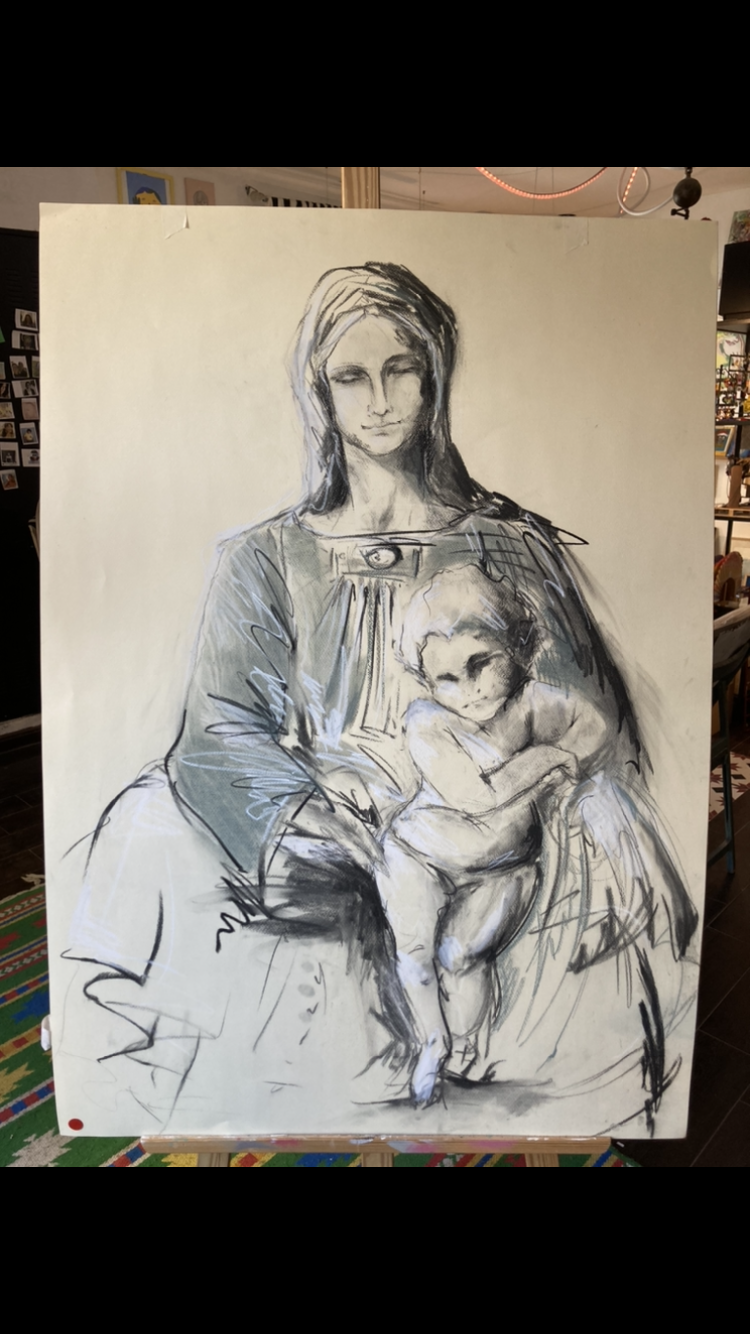 PGA Vírgenes por encargo; Virgen con niño