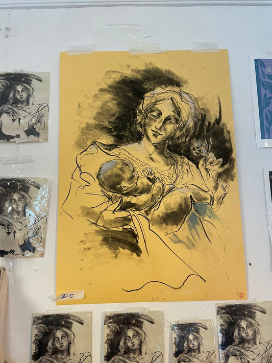 PGA Vírgenes gran formato; Virgen con niño