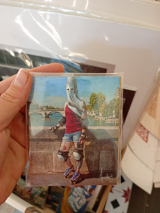 AGUSTÍN ISRAEL - Original Penitente Patines