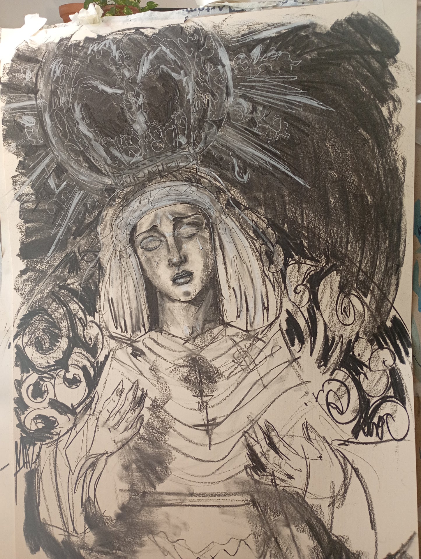 PGA Vírgenes gran formato - VIRGEN DEL AMOR DE PINO MONTANO