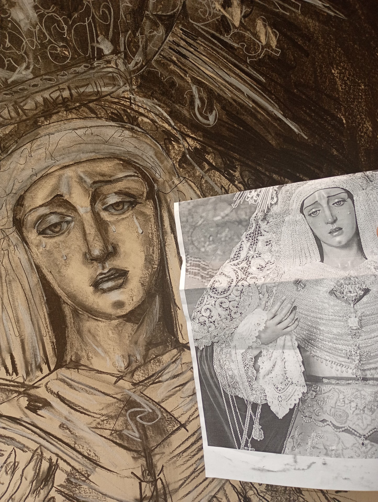 PGA Vírgenes gran formato - VIRGEN DEL AMOR DE PINO MONTANO