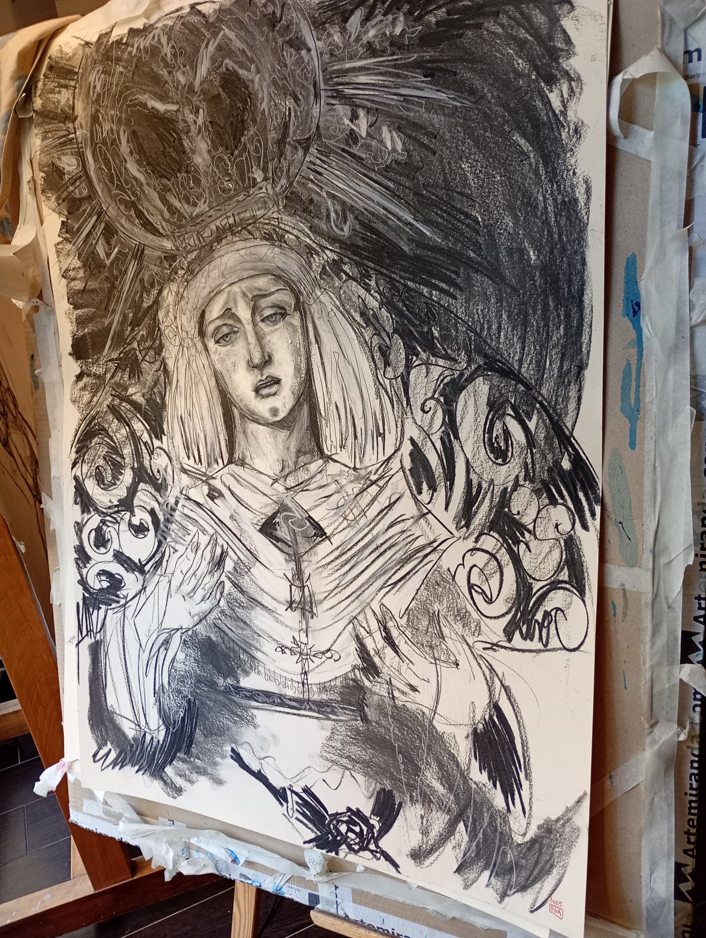 PGA Vírgenes gran formato - VIRGEN DEL AMOR DE PINO MONTANO